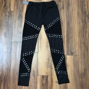 Wet Seal Mesh lightweight leggings small medium